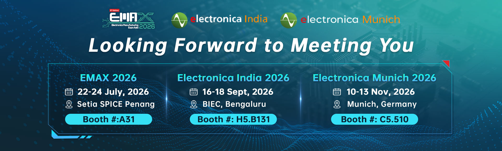 Welcome to visit our booth!